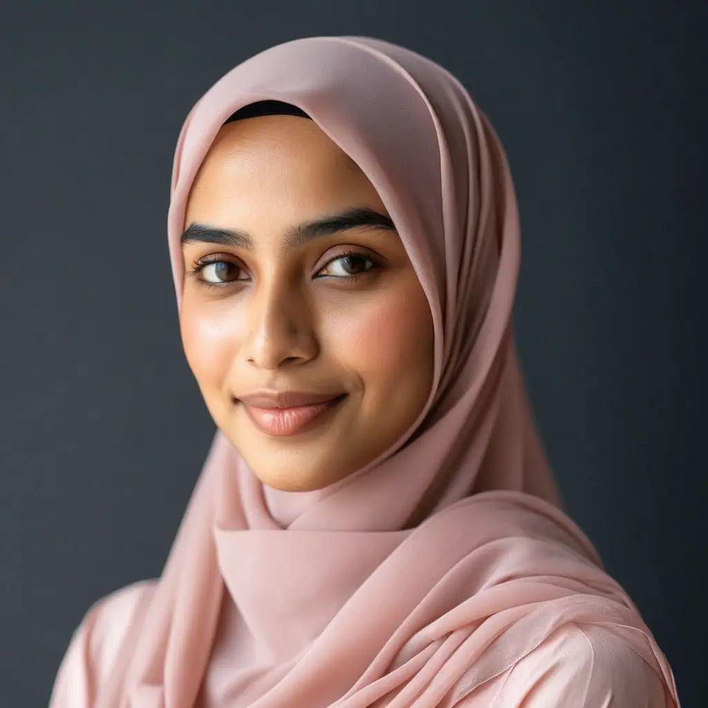 background removed muslim woman