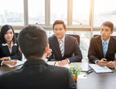 Meeting with investors