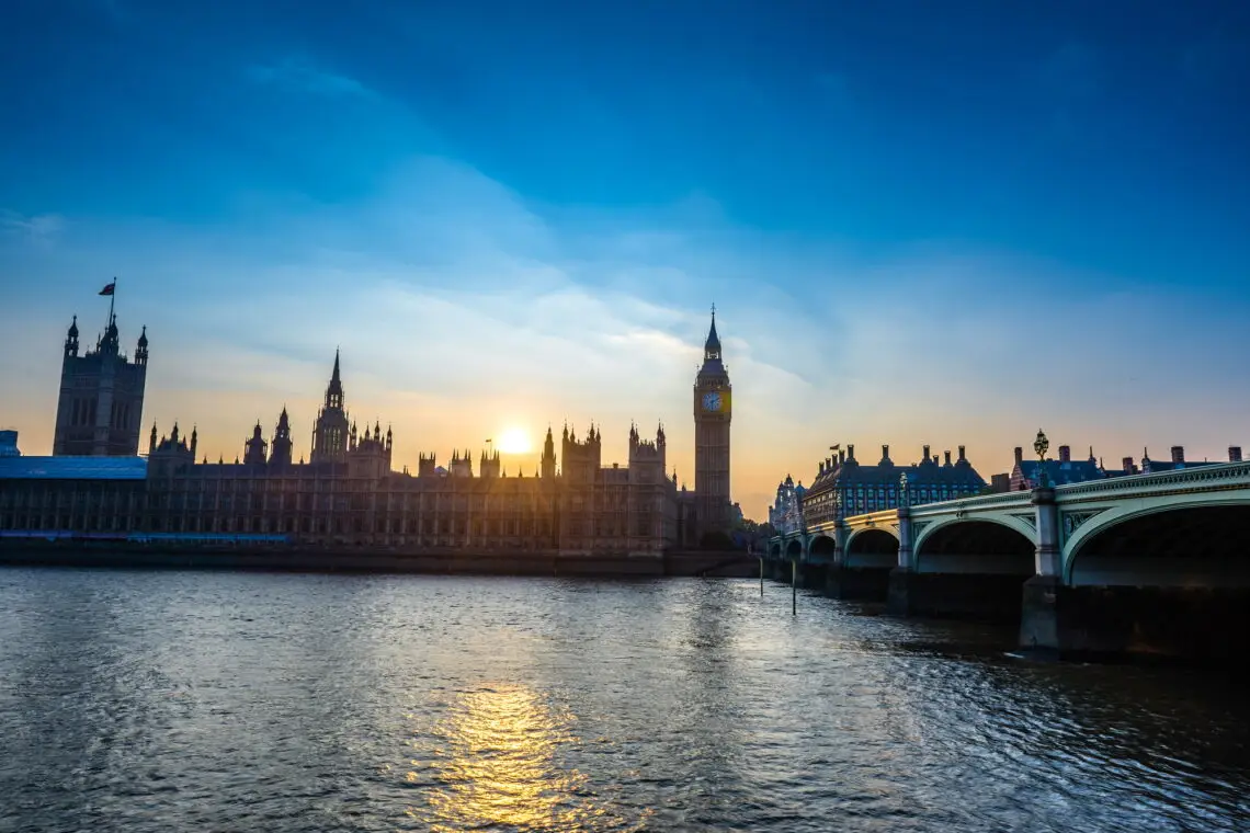 Westminster abbey and big ben at night, London, United Kingdom